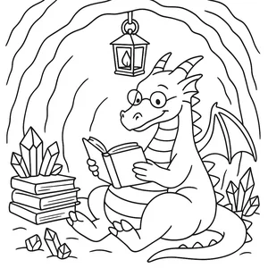 Dragon's Reading Nook