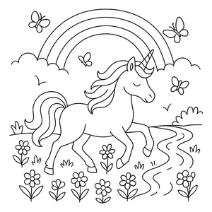 Unicorn's Spring Joy