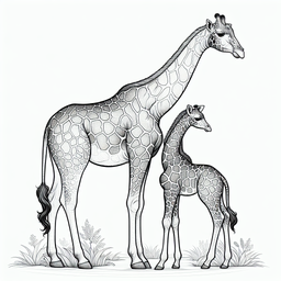 Giraffe Duo