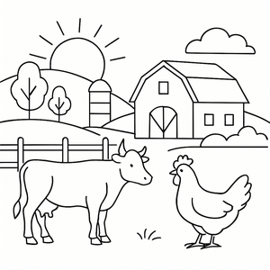 Farm Scene